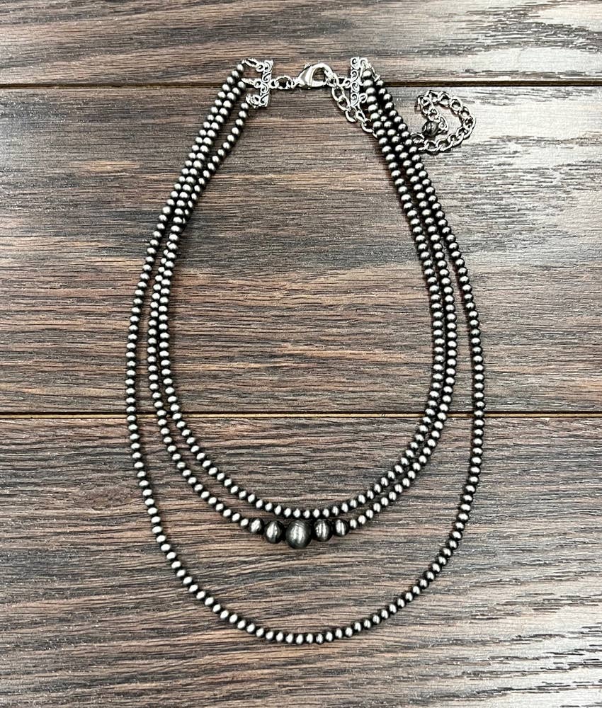 20" Navajo Bead Necklace