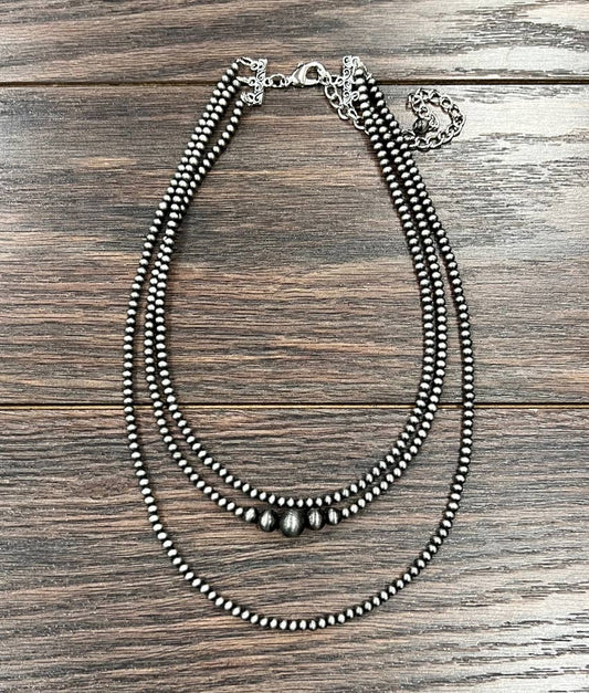 20" Navajo Bead Necklace