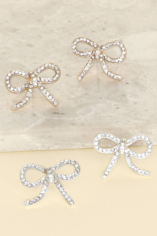 Bow Knot Post Earrings