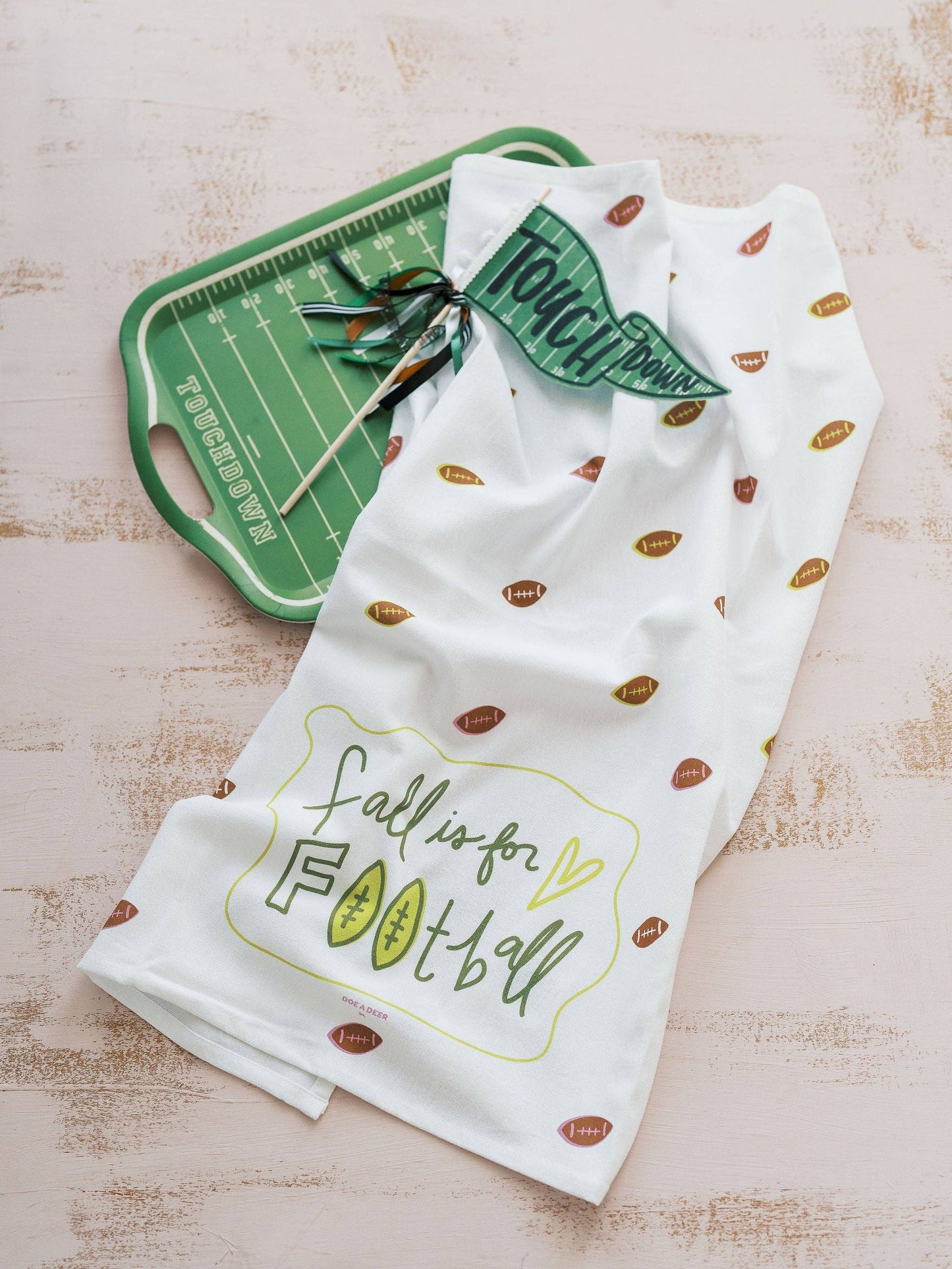Fall is for Football Full Pattern Towel