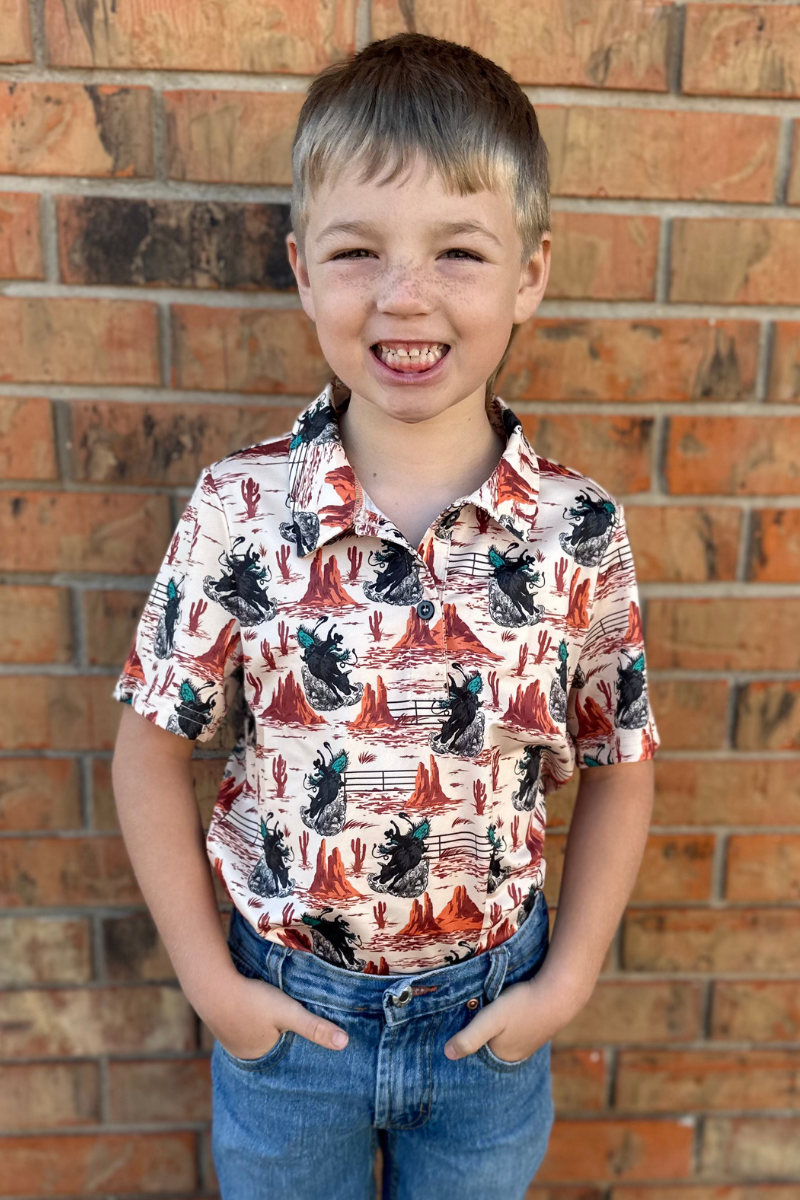 Mini Golden Buckaroo Polo