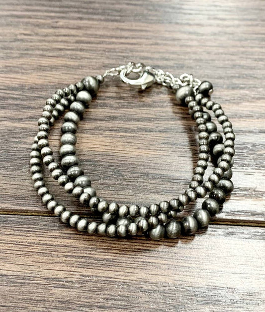 3-strand Navajo Adjustable Bracelet