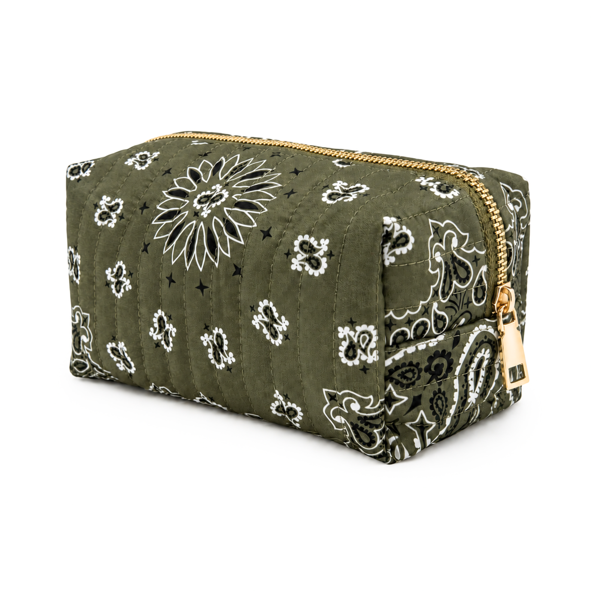 Bandana Cosmetic Case, Everyday Travel Pouch
