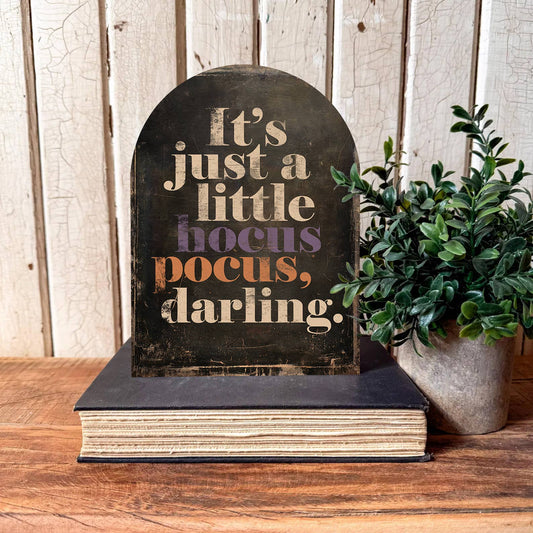 Hocus Pocus Arched Shelf Sitter