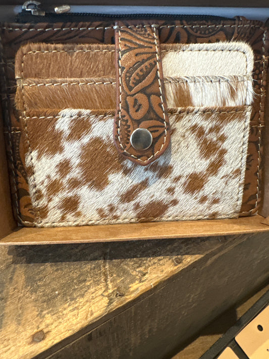 Myra Wonder Trail Credit Card Wallet-Brown